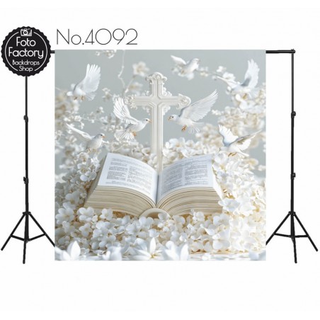 Backdrop First Communion Baptism 4092