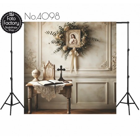 Backdrop First Communion Baptism 4098