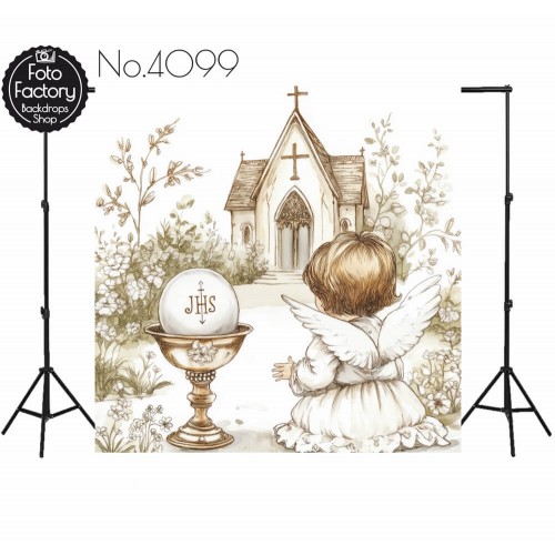 Backdrop First Communion Baptism 4099