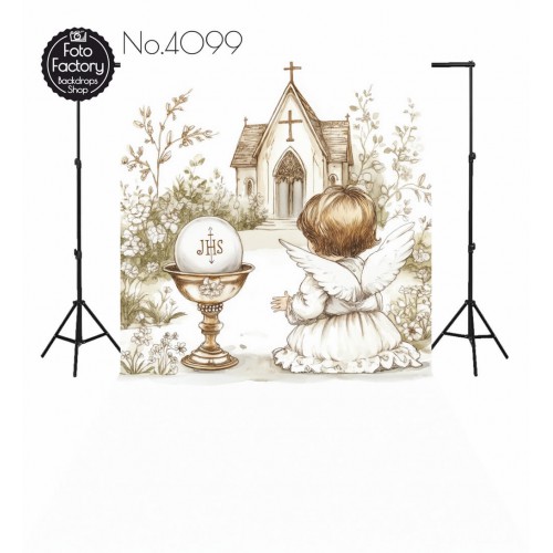 Backdrop First Communion Baptism 4099