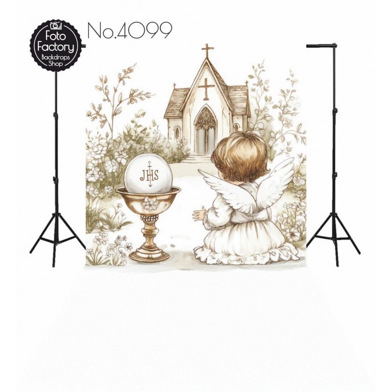 Backdrop First Communion Baptism 4099