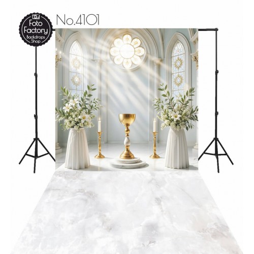 Backdrop First Communion Baptism 4101