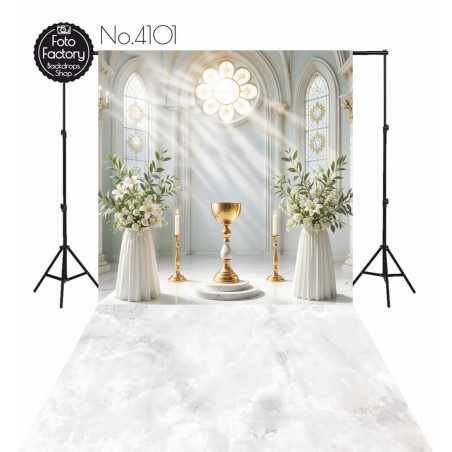 Backdrop First Communion Baptism 4101