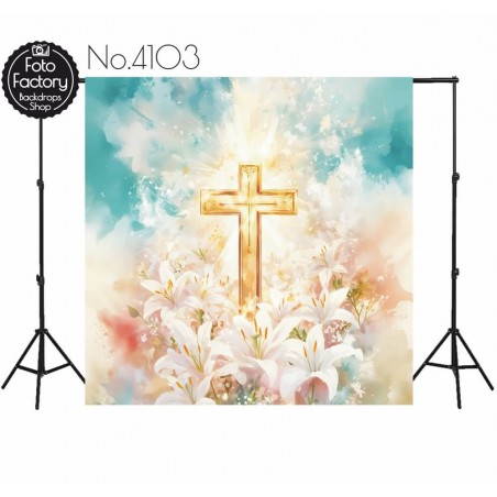 Backdrop First Communion Baptism 4103
