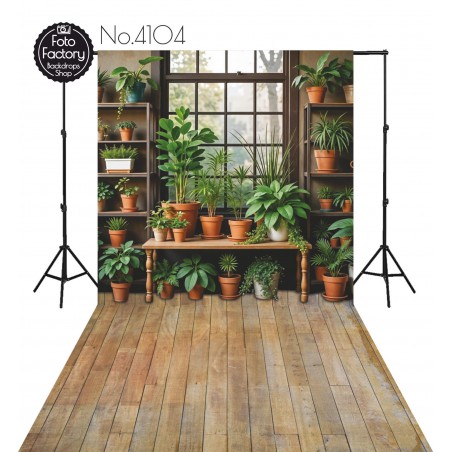 Backdrop plants window 4104