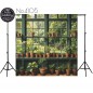Backdrop plants window 4105