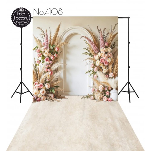 Backdrop field plants flowers decoration 4108