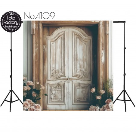 Backdrop rustic door 4109