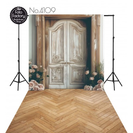 Backdrop rustic door 4109