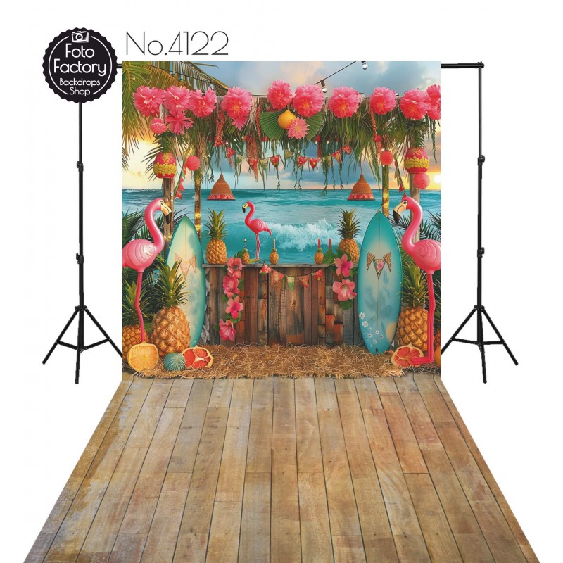 Tło Fotograficzne bar na plaży 4122