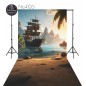 Backdrop pirate ship 4126