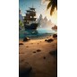 Backdrop pirate ship 4126