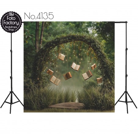 Backdrop books plants 4135