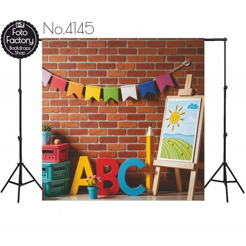Backdrop school theme 4145